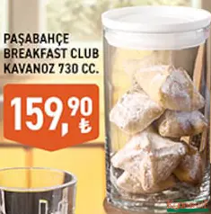 PAŞABAHÇE BREAKFAST CLUB KAVANOZ 730 CC